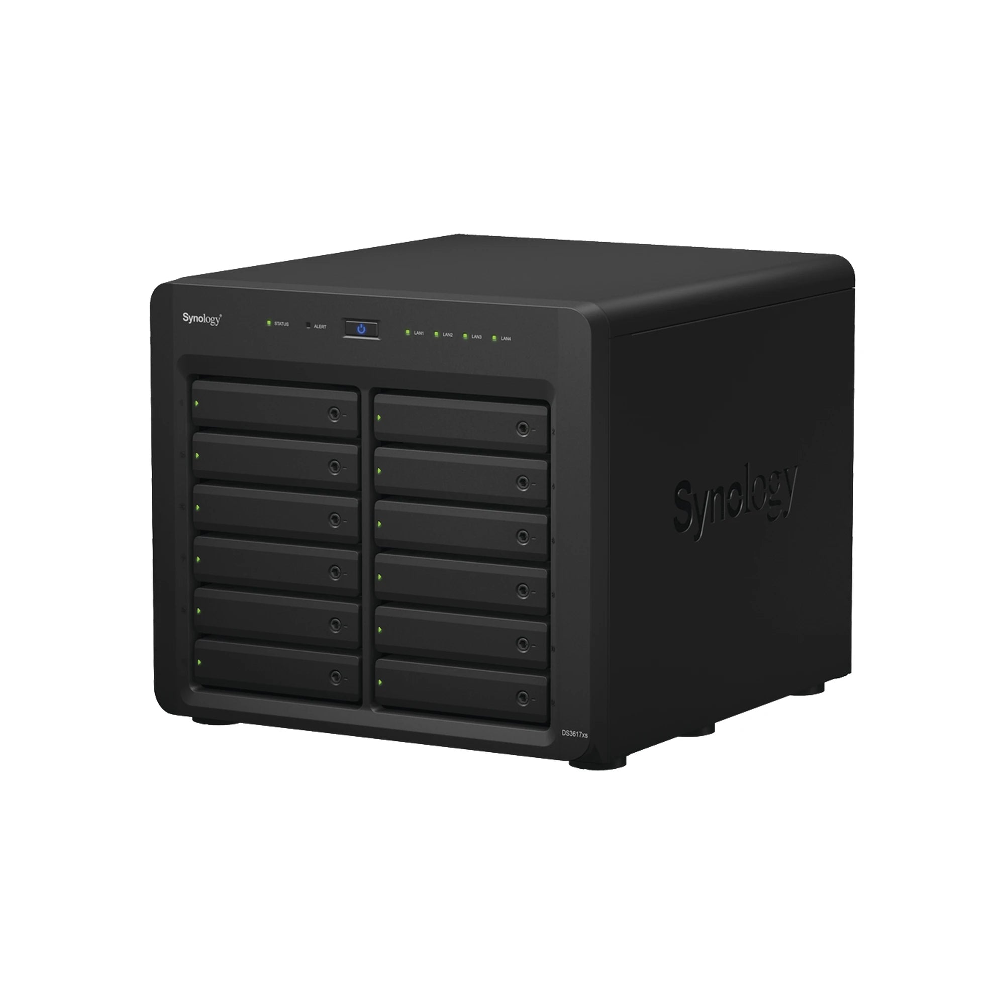SERVIDOR NAS DE ESCRITORIO CON 12 BAHÍAS / EXPANDIBLE A 36 BAHÍAS / HASTA 432 TB-Almacenamiento NAS-SAN-eSATA-SYNOLOGY-Bsai Seguridad & Controles