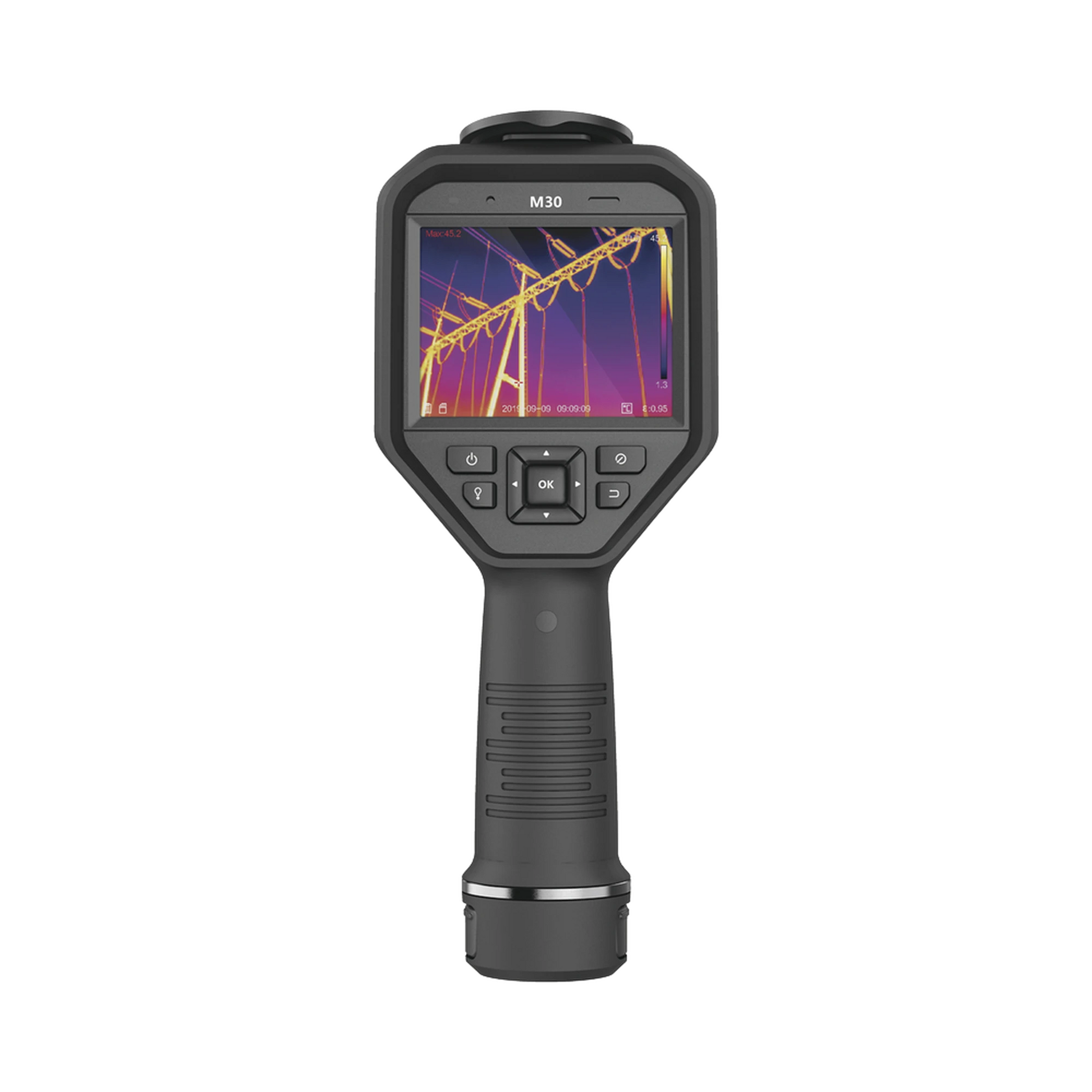 M20W - CÁMARA TERMOGRÁFICA PORTÁTIL DUAL / LENTE TÉRMICO 3.6 MM (256 X 192) / LENTE ÓPTICO (8 MEGAPIXEL) / WIFI / IP54 / Z MICROSD HASTA 64 GB / HASTA 6 HORAS DE FUNCIONAMIENTO CONTINUO-Cámaras IP y NVRs-HIKMICRO-Bsai Seguridad & Controles