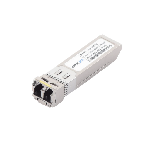 TRANSCEPTOR SFP+ (MINI-GBIC) / MONOMODO / 10 GBPS DE VELOCIDAD / CONECTORES LC DÚPLEX / HASTA 60 KM DE DISTANCIA-Networking-LINKEDPRO BY EPCOM-LP-SFP-10G-SM-60-Bsai Seguridad & Controles