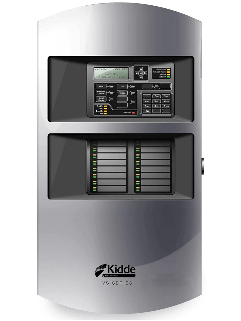 KIDDE F_VS1GSP - PANEL DE INCENDIO INTELIGENTE / COLOR GRIS / UN LAZO DE DISPOSITIVOS INTELIGENTES CLASE A Ó CLASE B / HASTA 64 DISPOSITIVOS DIRECCIONABLES-Paneles de Control-KIDDE-Bsai Seguridad & Controles