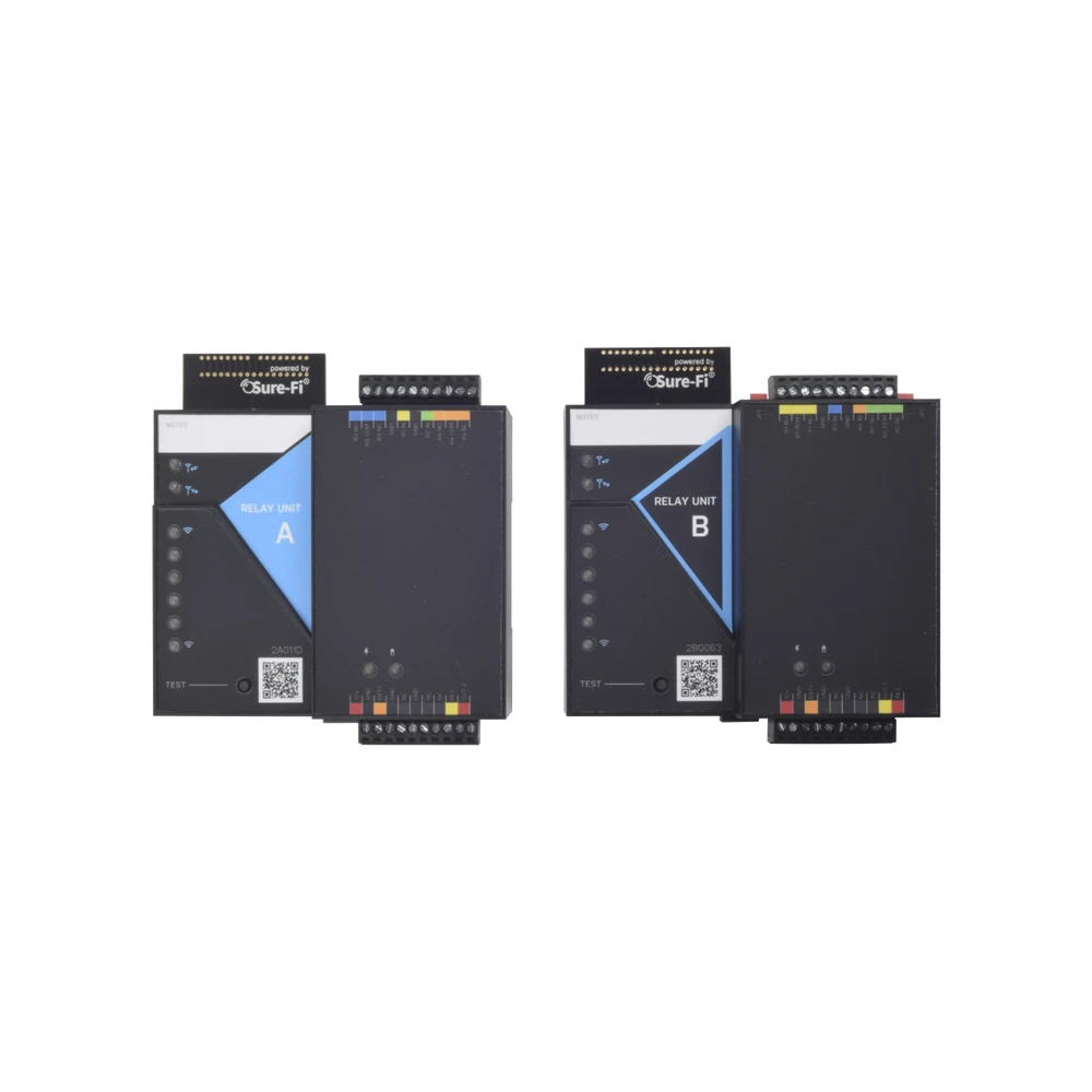 SURE-FI TRANSMISOR INALÁMBRICO / 2 RELEVADORES + 2 ENTRADAS / ATRAVIESA 2 KILÓMETROS CUALQUIER CONSTRUCCIÓN / MATERIAL / HASTA 80KM LÍNEA DE VISTA-Controles de Acceso-SURE-FI-Bsai Seguridad & Controles