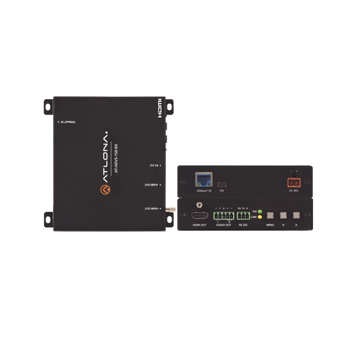 HDBASET SCALER W/ HDMI AND ANALOG AUDIO OUTPUT ; POE-VoIP - Telefonía IP - Videoconferencia-ATLONA-AT-HDVS-150-RX-Bsai Seguridad & Controles