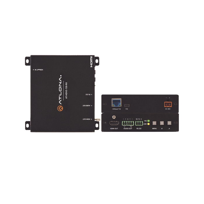 HDBASET SCALER W/ HDMI AND ANALOG AUDIO OUTPUT ; POE-VoIP - Telefonía IP - Videoconferencia-ATLONA-AT-HDVS-150-RX-Bsai Seguridad & Controles