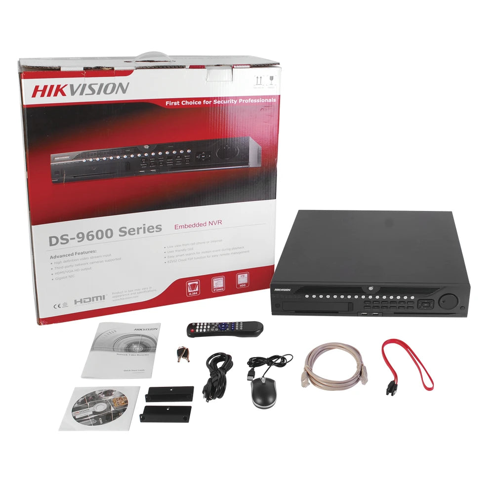 NVR 12 MEGAPIXEL (4K) / 32 CANALES IP / 8 BAHÍAS DE DISCO DURO / 2 TARJETAS DE RED / SOPORTA RAID CON HOT SWAP / HDMI EN 4K-Nvrs-HIKVISION-Bsai Seguridad & Controles