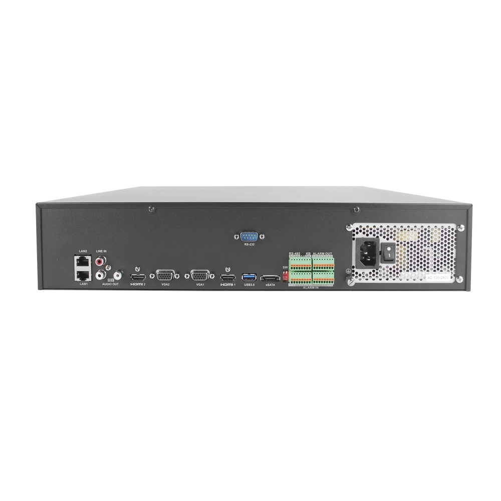 NVR 12 MEGAPIXEL (4K) / 64 CANALES IP / 8 BAHÍAS DE DISCO DURO / 2 PUERTOS DE RED / SOPORTA RAID CON HOT SWAP / HDMI EN 4K-Nvrs-HIKVISION-Bsai Seguridad & Controles