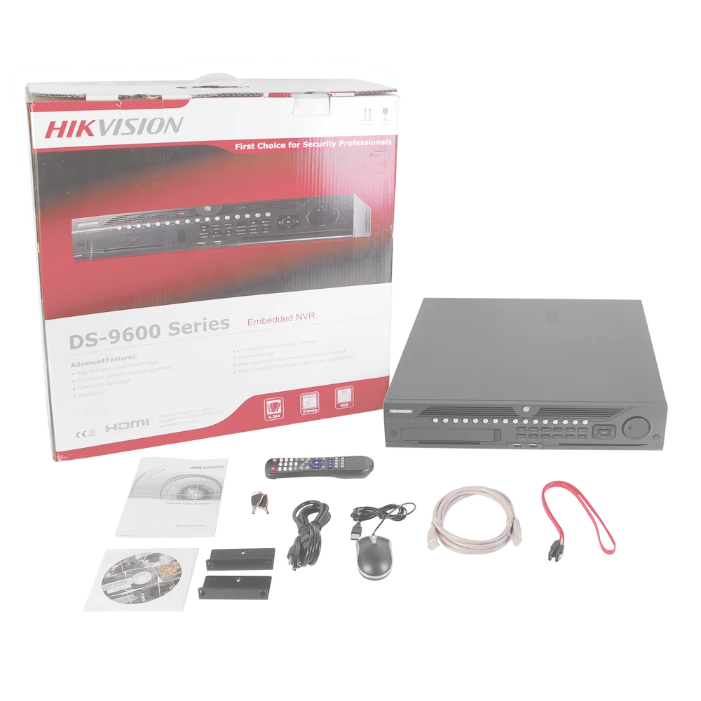 NVR 12 MEGAPIXEL (4K) / 64 CANALES IP / 8 BAHÍAS DE DISCO DURO / 2 PUERTOS DE RED / SOPORTA RAID CON HOT SWAP / HDMI EN 4K-Nvrs-HIKVISION-Bsai Seguridad & Controles