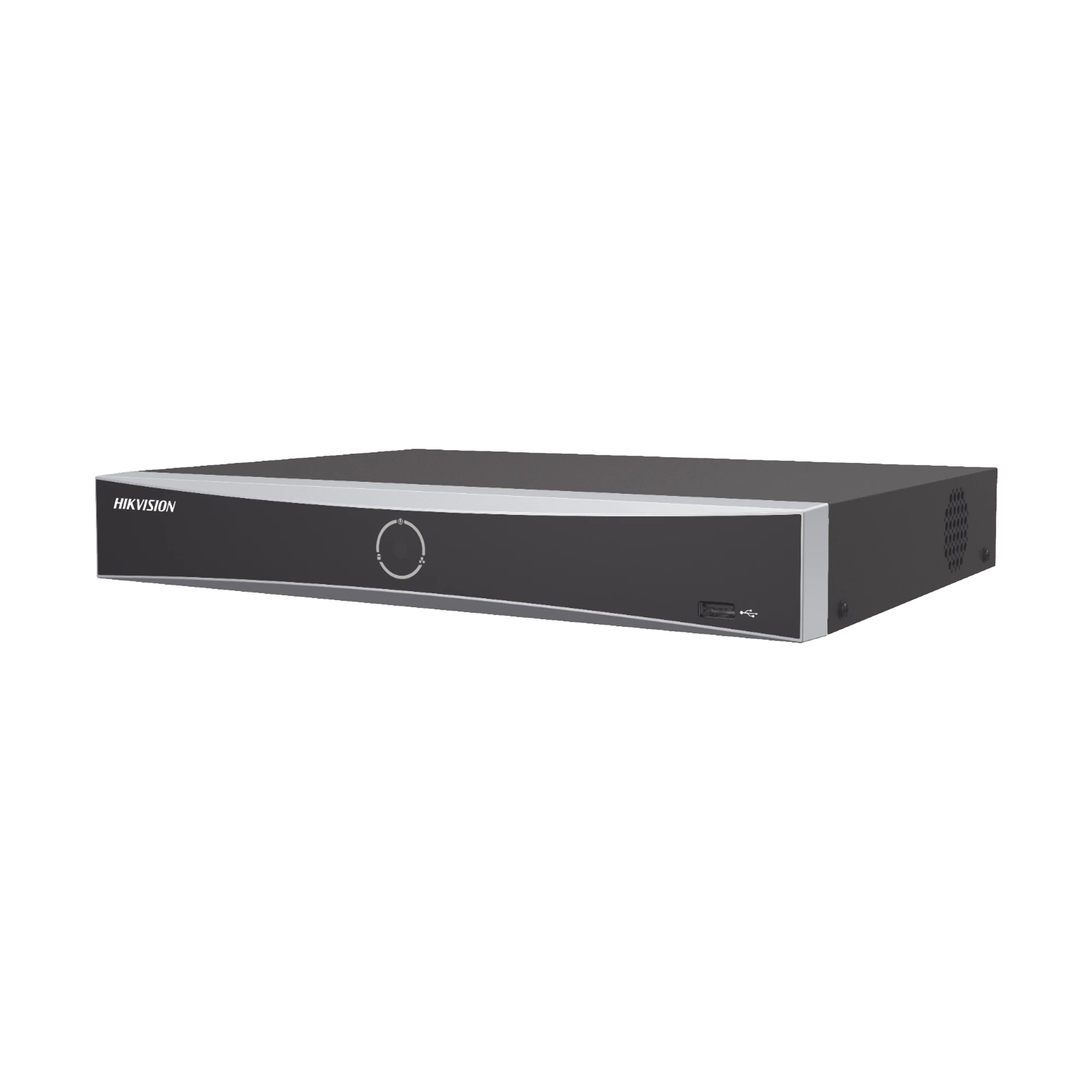 NVR 12 MEGAPIXEL (4K) / 16 CANALES IP / ACUSENSE (EVITA FALSAS ALARMAS) / RECONOCIMIENTO FACIAL / 1 BAHÍAS DE DISCO DURO / HDMI EN 4K-Cámaras IP-HIKVISION-Bsai Seguridad & Controles