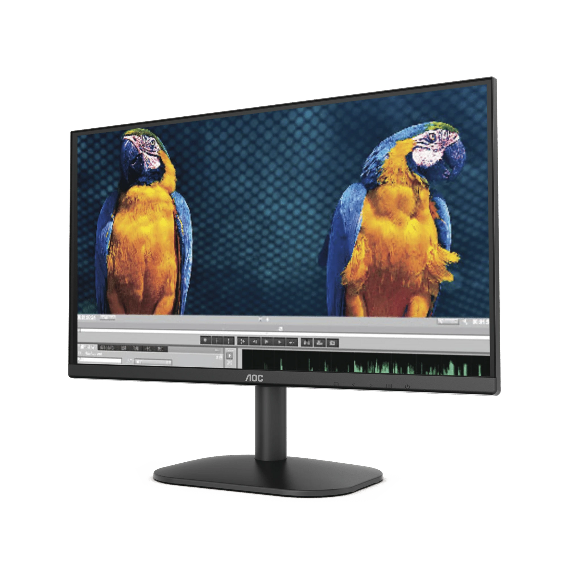 MONITOR LED DE 21.5” VESA, RESOLUCIÓN 1920 X 1080 PIXELES, ENTRADAS DE VIDEO VGA/HDMI. PANEL VA BACKLIGHT LED. ASPECTO ULTRADELGADO-Monitores Pantallas y Mobiliario-AOC-Bsai Seguridad & Controles