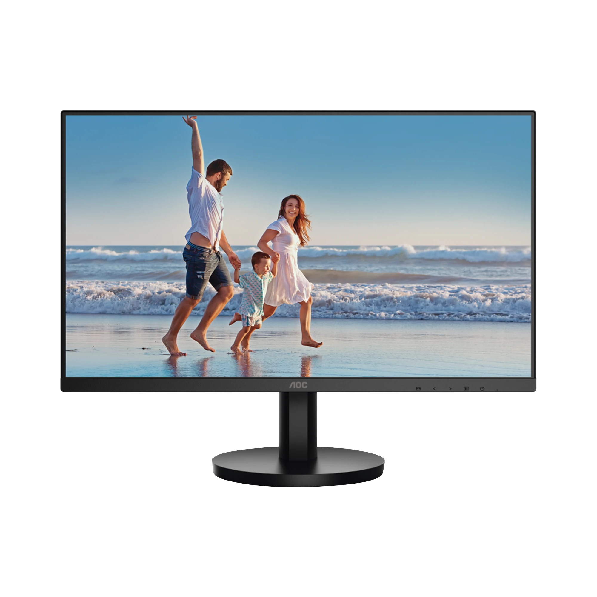 MONITOR LED DE 23.8" VESA, RESOLUCIÓN 1920 X 1080 PIXELES, ENTRADAS DE VIDEO VGA/HDMI. PANEL VA LCD BACKLIGHT LED. ULTRA DELGADO-Monitores Pantallas y Mobiliario-AOC-Bsai Seguridad & Controles