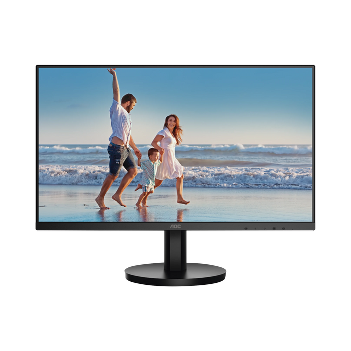 MONITOR LED DE 23.8" VESA, RESOLUCIÓN 1920 X 1080 PIXELES, ENTRADAS DE VIDEO VGA/HDMI. PANEL VA LCD BACKLIGHT LED. ULTRA DELGADO-Monitores Pantallas y Mobiliario-AOC-24B3HM-Bsai Seguridad & Controles