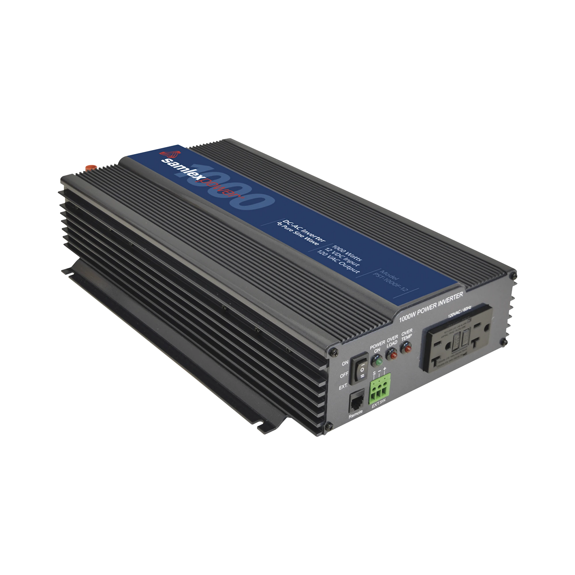 (TRABAJO 24/7) INVERSOR DE CORRIENTE PURA 1000 W / 12 VCC / SALIDA 120VCA / HEAVY DUTY-Inversores y Convertidores-SAMLEX-Bsai Seguridad & Controles