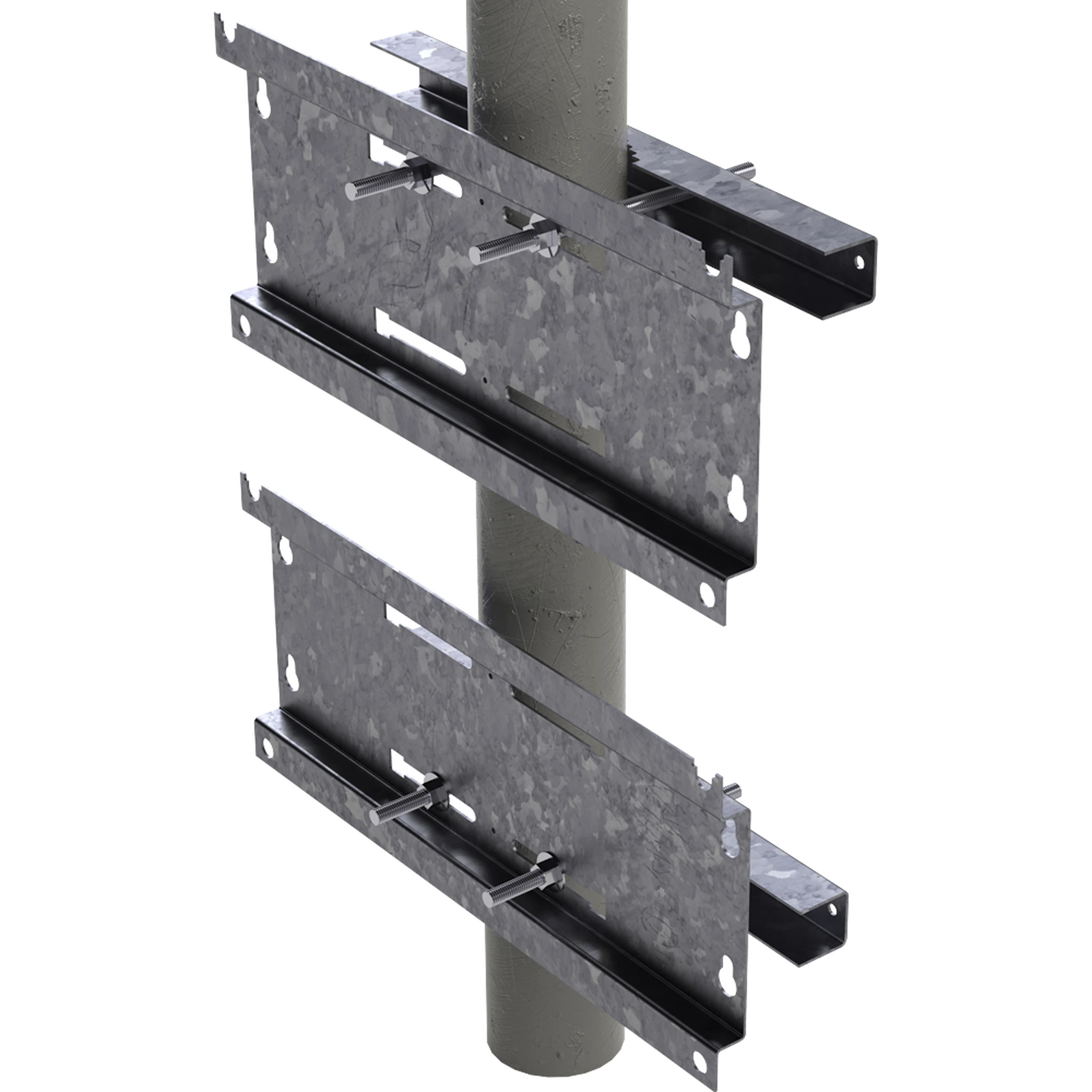 HERRAJE PARA FIJACIÓN A PARED, TORRE O POSTE COMPATIBLE CON LP-FORTE-16UR3 Y LP-FORTE-24U-R3-Racks y Gabinetes-LINKEDPRO BY EPCOM-Bsai Seguridad & Controles