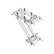 HERRAJE PARA MONTAJE DE LÁMPARAS DE OBSTRUCCIÓN LEDBEACON Y LONESTAR.-Torres y Mástiles-TWR-Bsai Seguridad & Controles