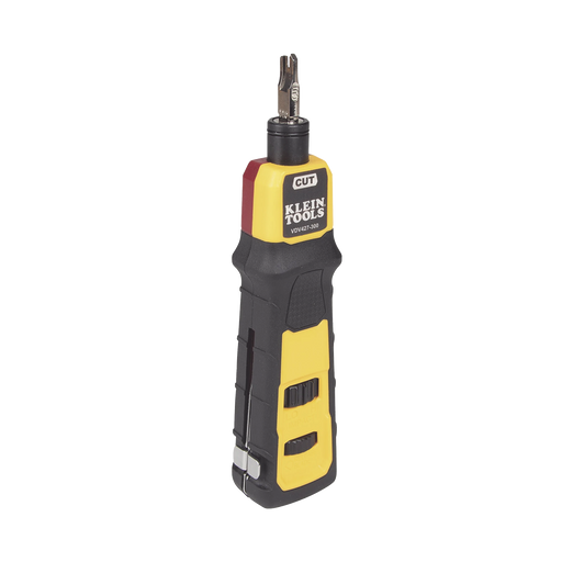 HERRAMIENTA PONCHADORA DE IMPACTO CON CUCHILLA PARA PANELES Y BLOQUES DE 66/110. TERMINA Y CORTA CABLES CAT3, CAT5E Y CAT6/6A EN 1 PASO-Herramientas-KLEIN TOOLS-VDV427300-Bsai Seguridad & Controles
