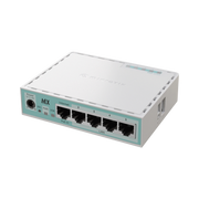(HEX VERSION 2024), ROUTER 5 PUERTOS GIGABIT-Networking-MIKROTIK-E50UG-Bsai Seguridad & Controles