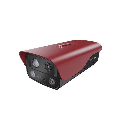 (HIKFIRE) CÁMARA IP DE DETECCIÓN TÉRMICA DE INCENDIOS / DETECCIÓN DE LLAMAS Y TEMPERATURAS ANORMALES / 4 MEGAPÍXEL (LENTE ÓPTICO) + 1 MEGAPÍXEL (LENTE TÉRMICO) / COMPATIBLE CON HIK-CONNECT-Cámaras IP y NVRs-HIKVISION-HF-VT410-Bsai Seguridad & Controles
