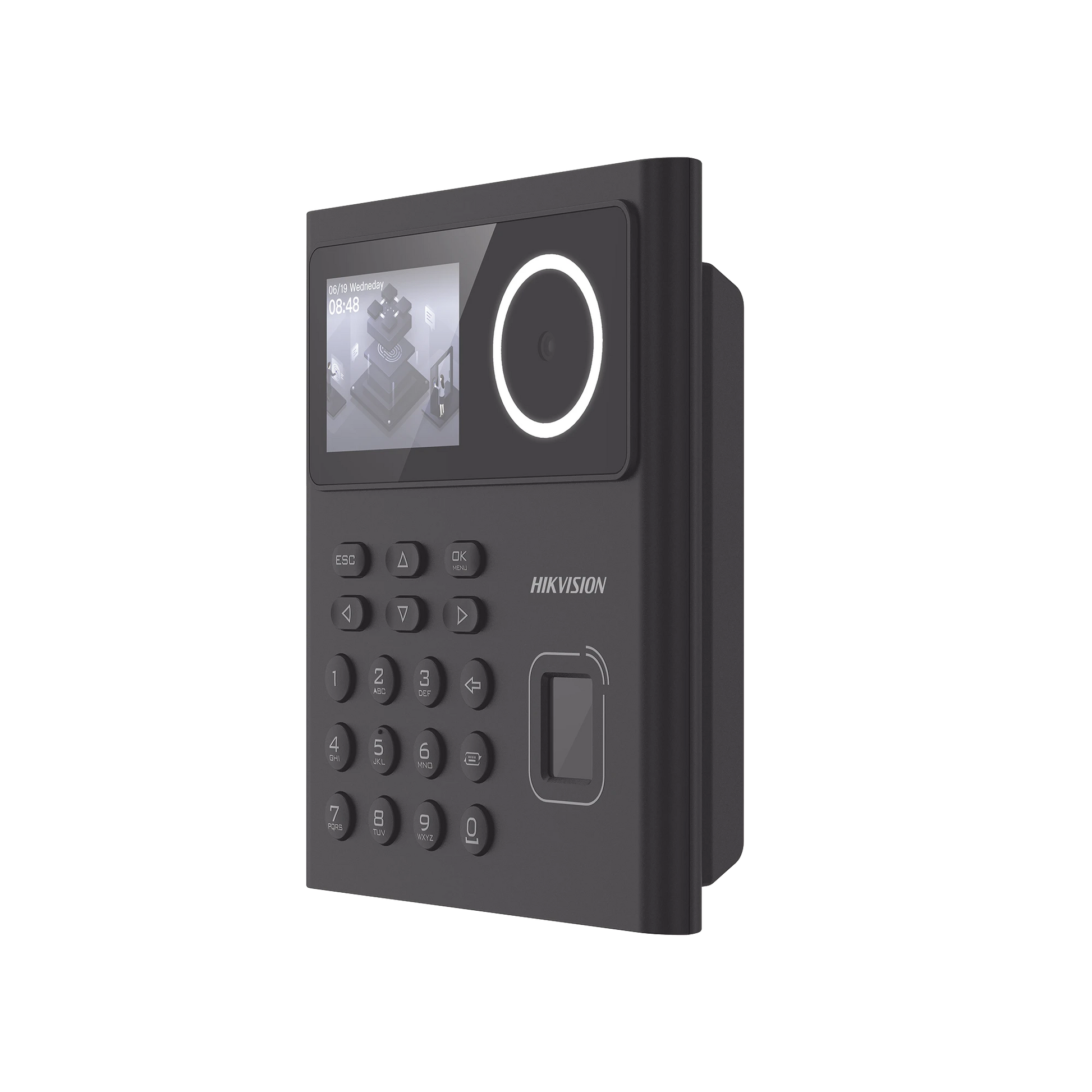 TERMINAL MIN MOE WIFI CON BATERÍA DE RESPALDO / ADMINISTRABLE POR SMARTPHONE O NUBE / ACCESO Y ASISTENCIA / HUELLA, FACIAL Y TARJETAS MIFARE / 500 ROSTROS Y 1,000 HUELLAS Y TARJETAS / DETECCIÓN DE CUBREBOCAS / HIKCONNECT-Biométricos-HIKVISION-Bsai Seguridad & Controles