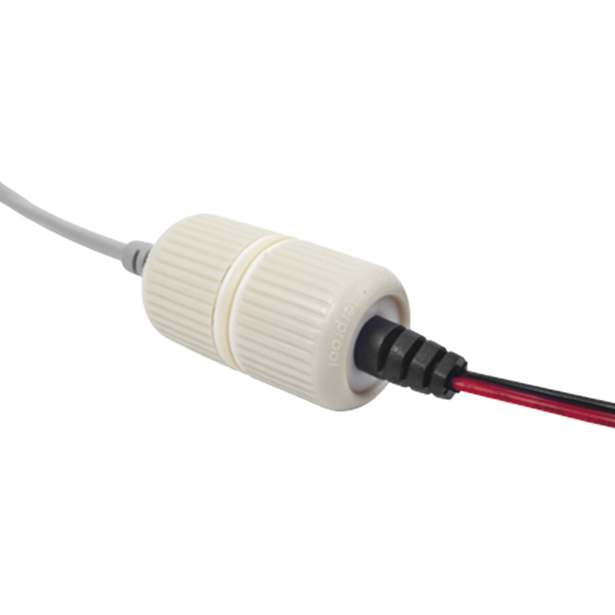 PROTECTOR PARA EXTERIOR IP68 / ADAPTADOR PARA EL CONECTOR TIPO PLUG (12 VCC) EN CÁMARAS EPCOM / COLOR NEGRO / HIKVISION / HILOOK-Cables y Conectores-HIKVISION-Bsai Seguridad & Controles