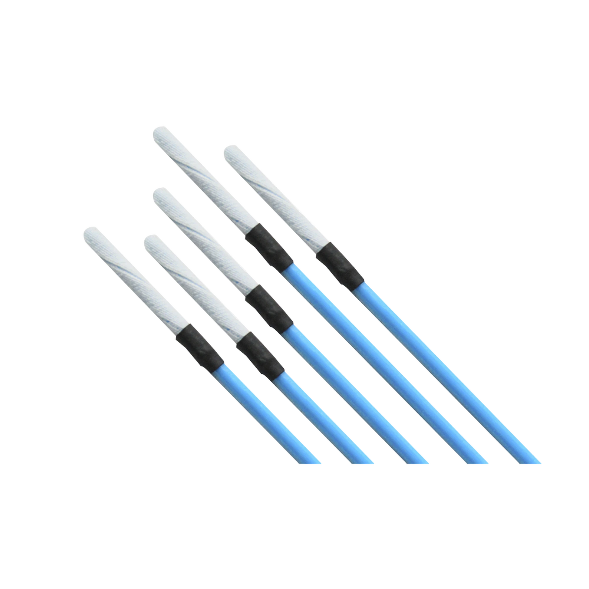 HISOPOS PARA LIMPIEZA DE PUERTOS DE FIBRA ÓPTICA 2.5 MM PARA ADAPTADORES SC, ST Y FC, 100 PIEZAS-Cable de Fibra Optica-TEMPO-Bsai Seguridad & Controles