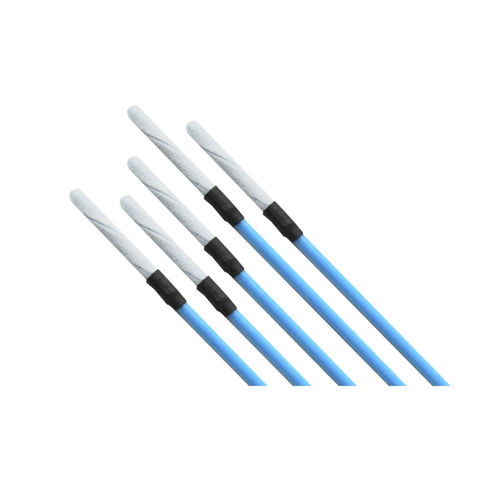 HISOPOS PARA LIMPIEZA DE PUERTOS DE FIBRA ÓPTICA 2.5 MM PARA ADAPTADORES SC, ST Y FC, 100 PIEZAS-Cable de Fibra Optica-TEMPO-Bsai Seguridad & Controles