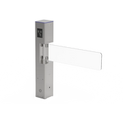 TORNIQUETE TIPO BANDERA / FABRICADO EN ACERO / HOJA DE CRISTAL TEMPLADO-Torniquetes y Puertas de Cortesía-ZKTECO-Bsai Seguridad & Controles