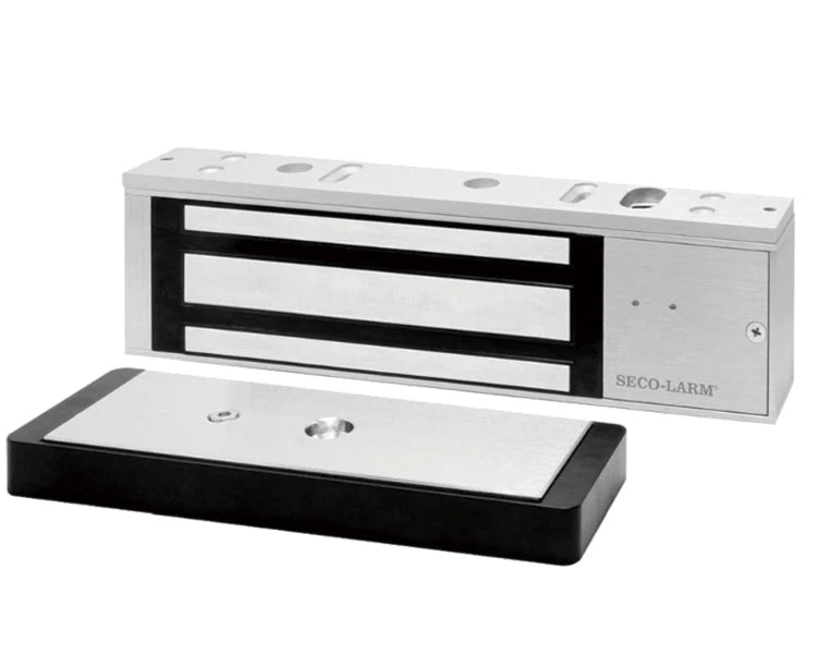 E941SA1K2DPSQ - CERRADURA ELECTROMAGNÉTICA DE 1200 LB / LED DE ESTADO / SENSOR DE ADHERENCIA / SENSOR DE POSICIÓN DE LA PUERTA / 12/24 VDC / HOMOLOGADA UL-Magnética-SECO-LARM-Bsai Seguridad & Controles