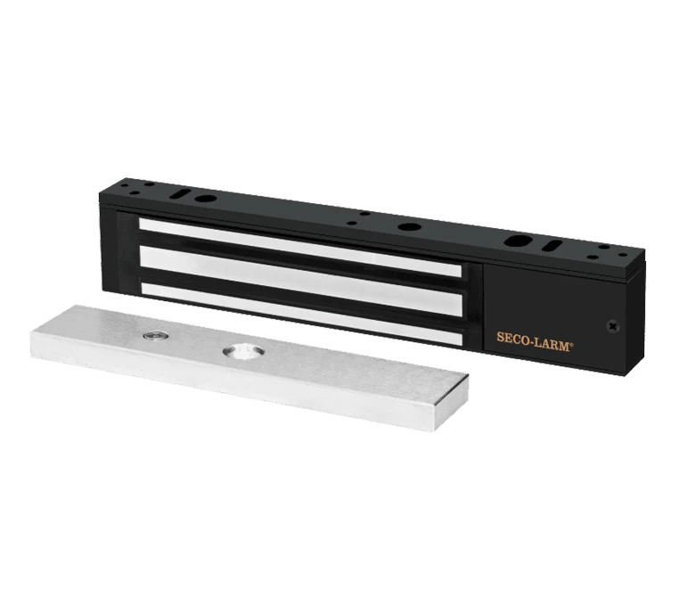 E941SB600PQ - CERRADURA ELECTROMAGNÉTICA DE 600 LB / SENSOR DE ADHERENCIA / LED DE ESTADO / VOLTAJE DUAL 12/24 VDC / HOMOLOGADA UL-Magnética-SECO-LARM-Bsai Seguridad & Controles