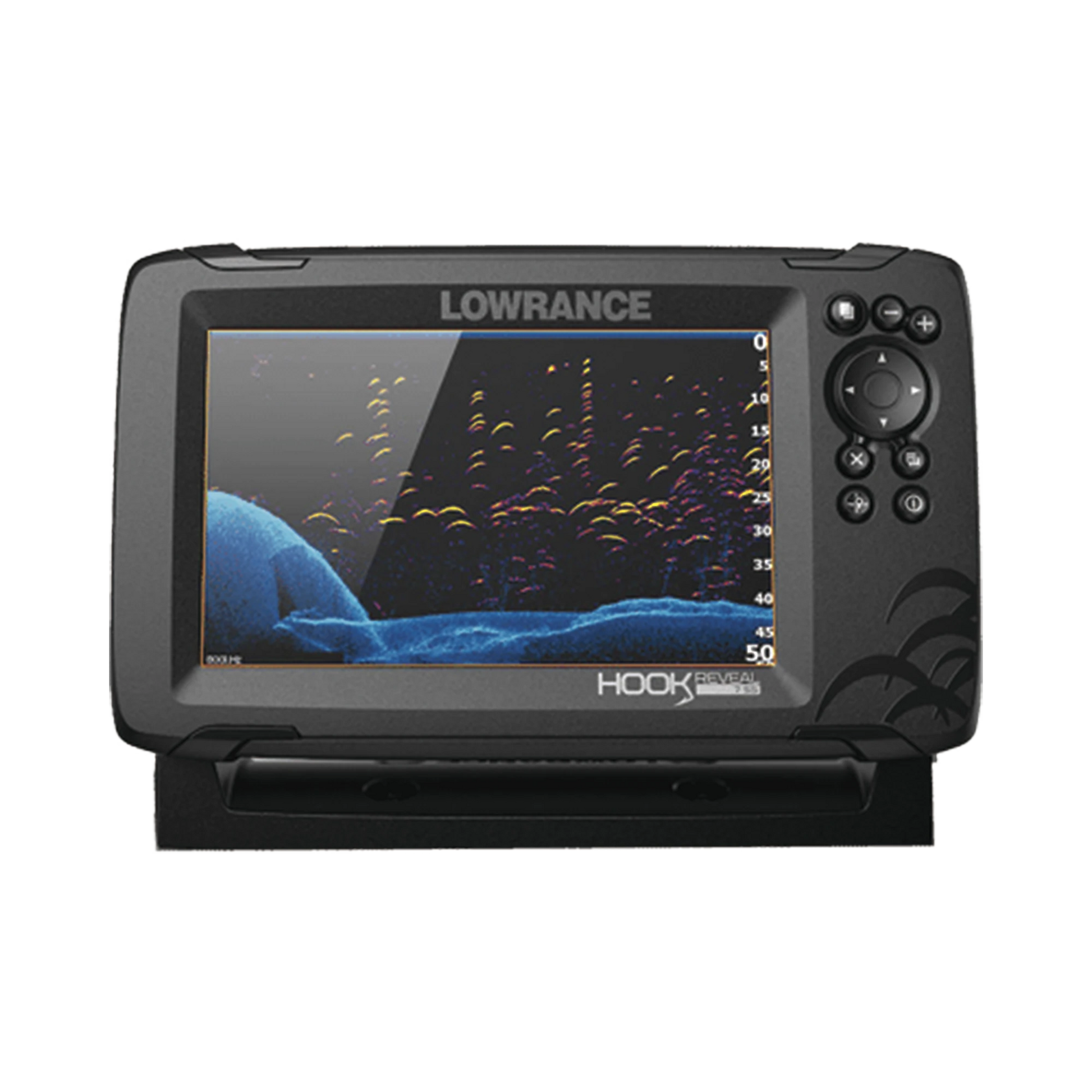 HOOK REVEAL CON PANTALLA SOLAR MAX DE 7 PULGADAS, INCLUYE TRANSDUCER TRIPLE SHOT-Soluciones Marinas-LOWRANCE-Bsai Seguridad & Controles