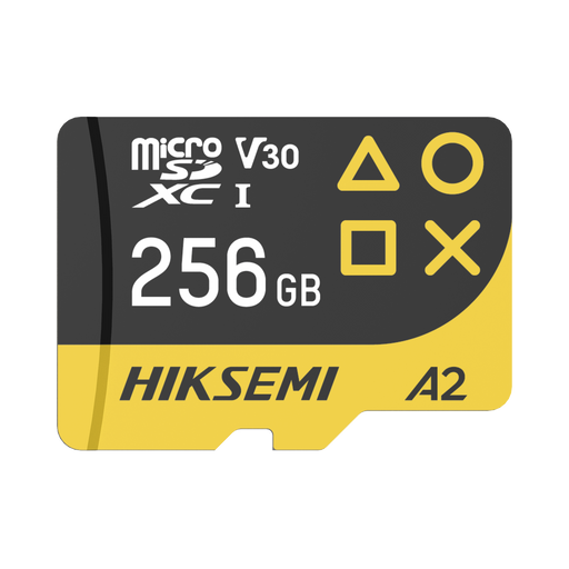 MEMORIA MICRO SD / ENFOCADO PARA CONSOLAS DE VIDEOJUEGOS (GAMING) / 256 GB / LECTURA 200 MB/S / ESCRITURA 150 MB/S-Almacenamiento-HIKSEMI by HIKVISION-HS-TF-G3/256G-Bsai Seguridad & Controles