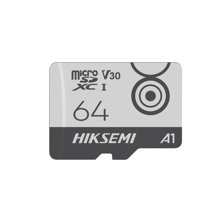 MEMORIA MICROSD / CLASE 10 DE 64 GB / ESPECIALIZADA PARA VIDEOVIGILANCIA MOVIL (USO 24/7) / SOPORTA ALTAS TEMPERATURAS / 95 MB/S LECTURA / 55 MB/S ESCRITURA-Servidores / Almacenamiento-HIKSEMI by HIKVISION-HS-TF-M1/64G-Bsai Seguridad & Controles