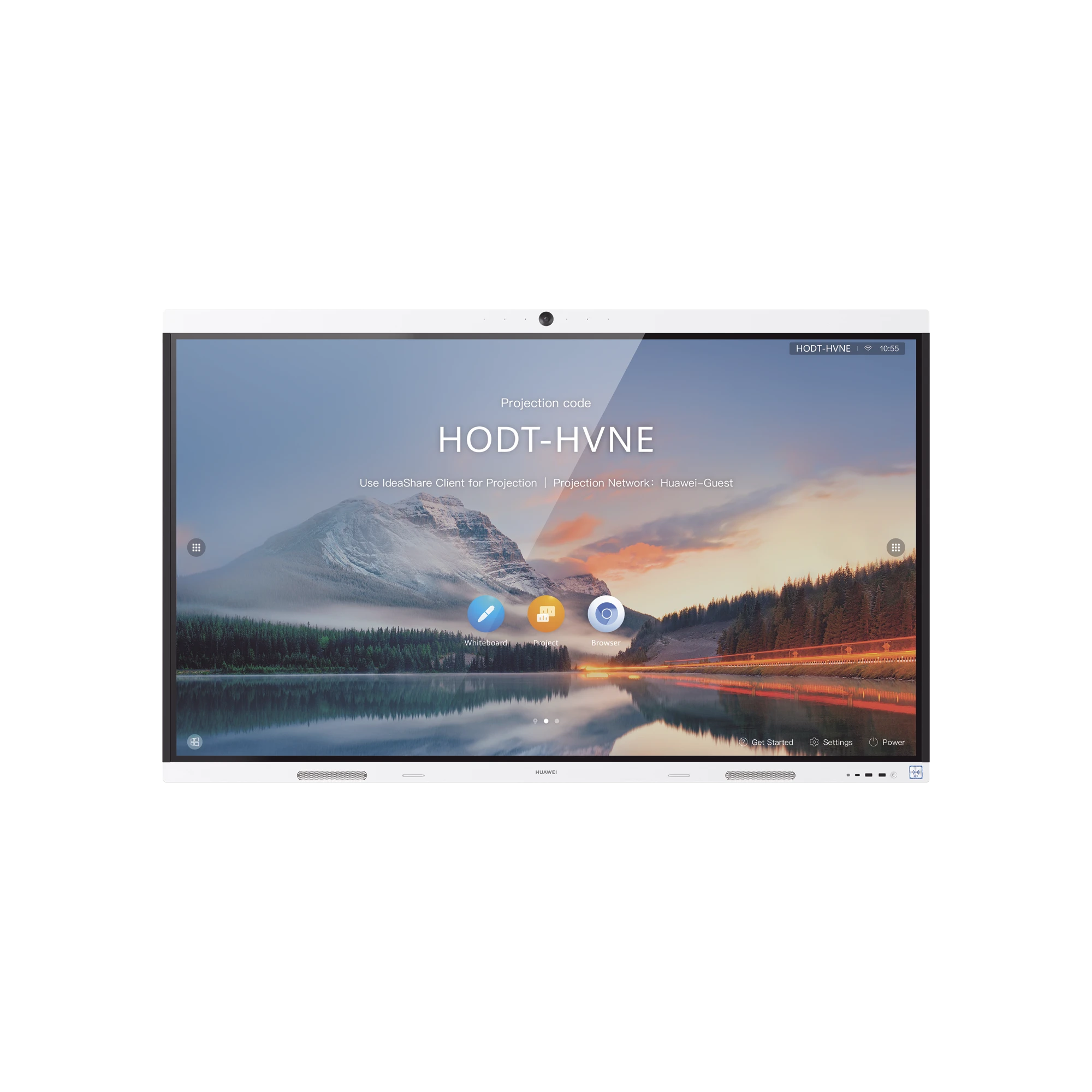 HUAWEI IDEAHUB B2, PANTALLA INTERACTIVA PARA COLABORACIÓN INTELIGENTE, 75", 4K UHD, ANDROID 9, WI-FI, BLANCO JADE, INCLUYE MONTAJE DE PARED..-Monitores Pantallas y Mobiliario-HUAWEI-Bsai Seguridad & Controles