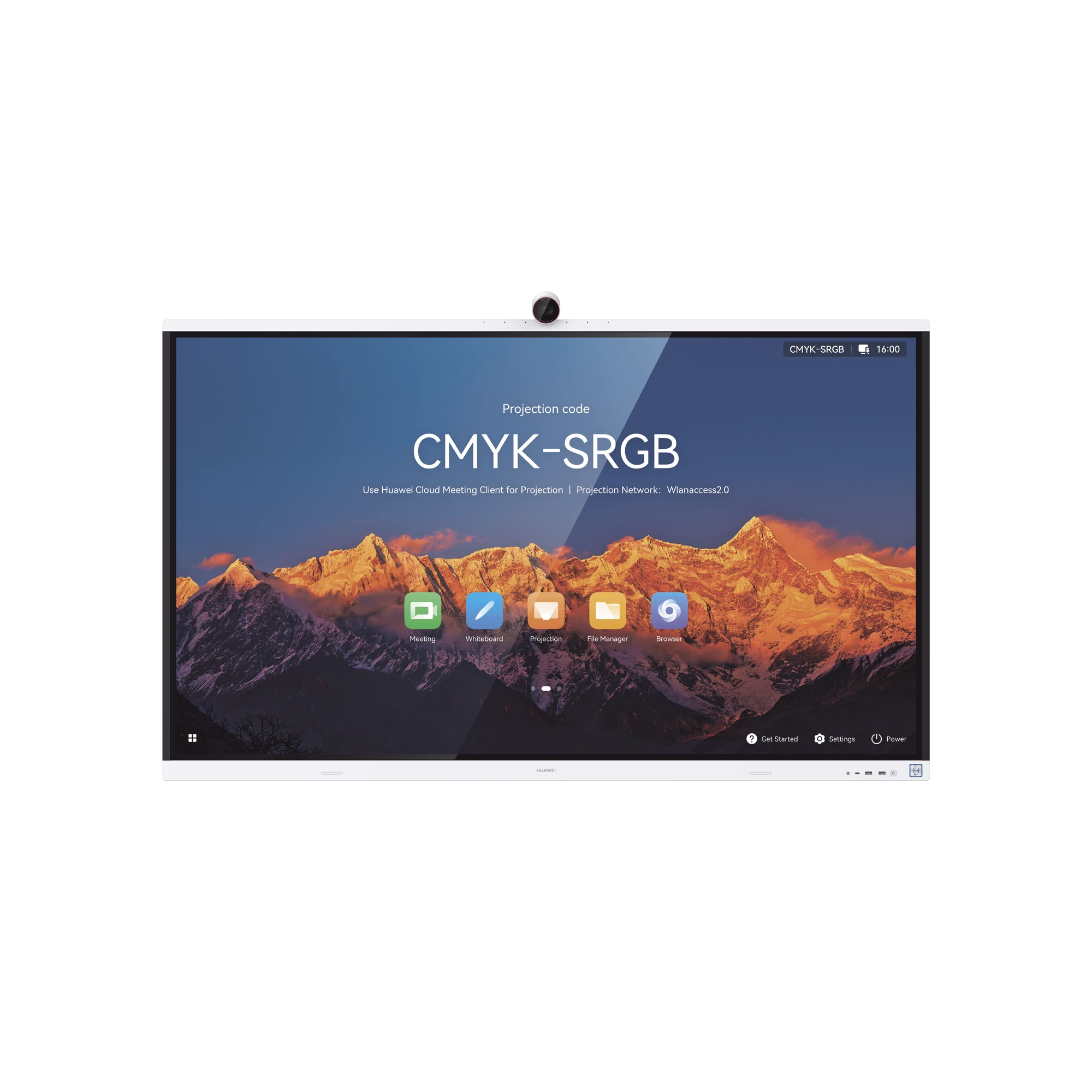 HUAWEI IDEAHUB S2, PANTALLA INTERACTIVA PARA COLABORACIÓN INTELIGENTE, 86", 4K UHD, HARMONY OS, WI-FI 6, CÁMARA INTELIGENTE, FUNCIONALIDAD BYOM, INCLUYE MONTAJE DE PARED.-Monitores Pantallas y Mobiliario-HUAWEI-Bsai Seguridad & Controles