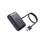 HUB USB-A 3.0 4 EN 1 | 4 PUERTOS USB-A 3.0 (5GBPS) | ENTRADA USB-C (PD 5V2A) | CABLE DE 1 METRO | INDICADOR LED | IDEAL PARA TRANSFERENCIA DE DATOS | ENTRADA USB-C PARA ALIMENTAR EQUIPOS DE MAYOR CONSUMO | COLOR NEGRO.-Accesorios Generales-UGREEN-Bsai Seguridad & Controles