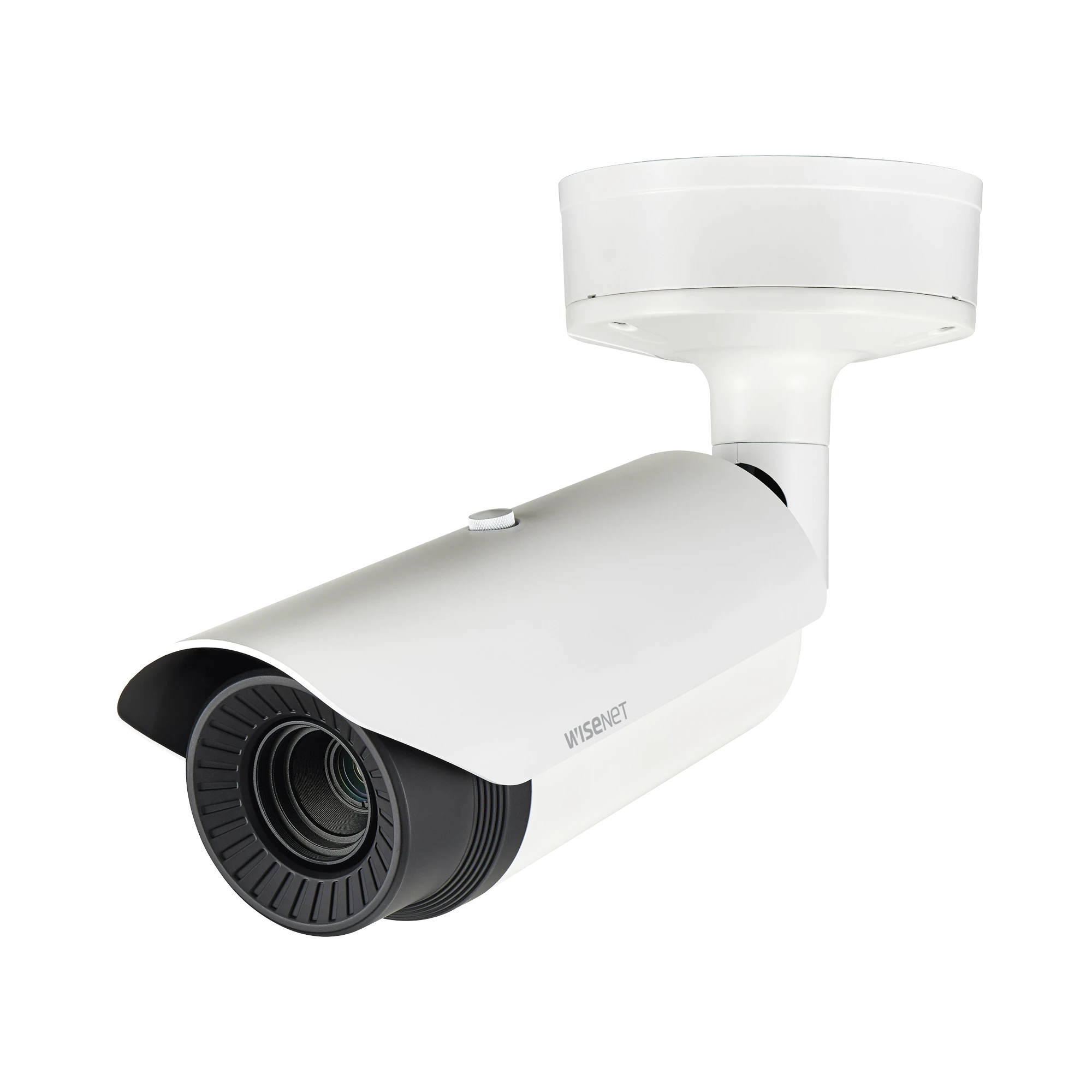 CÁMARA BULLET ANTIVANDÁLICA TÉRMICA IP / RESOLUCIÓN 640 X 480 / LENTE 13 MM / H.265 & WISESTREAM II /-Cámaras IP-Hanwha Techwin Wisenet-Bsai Seguridad & Controles