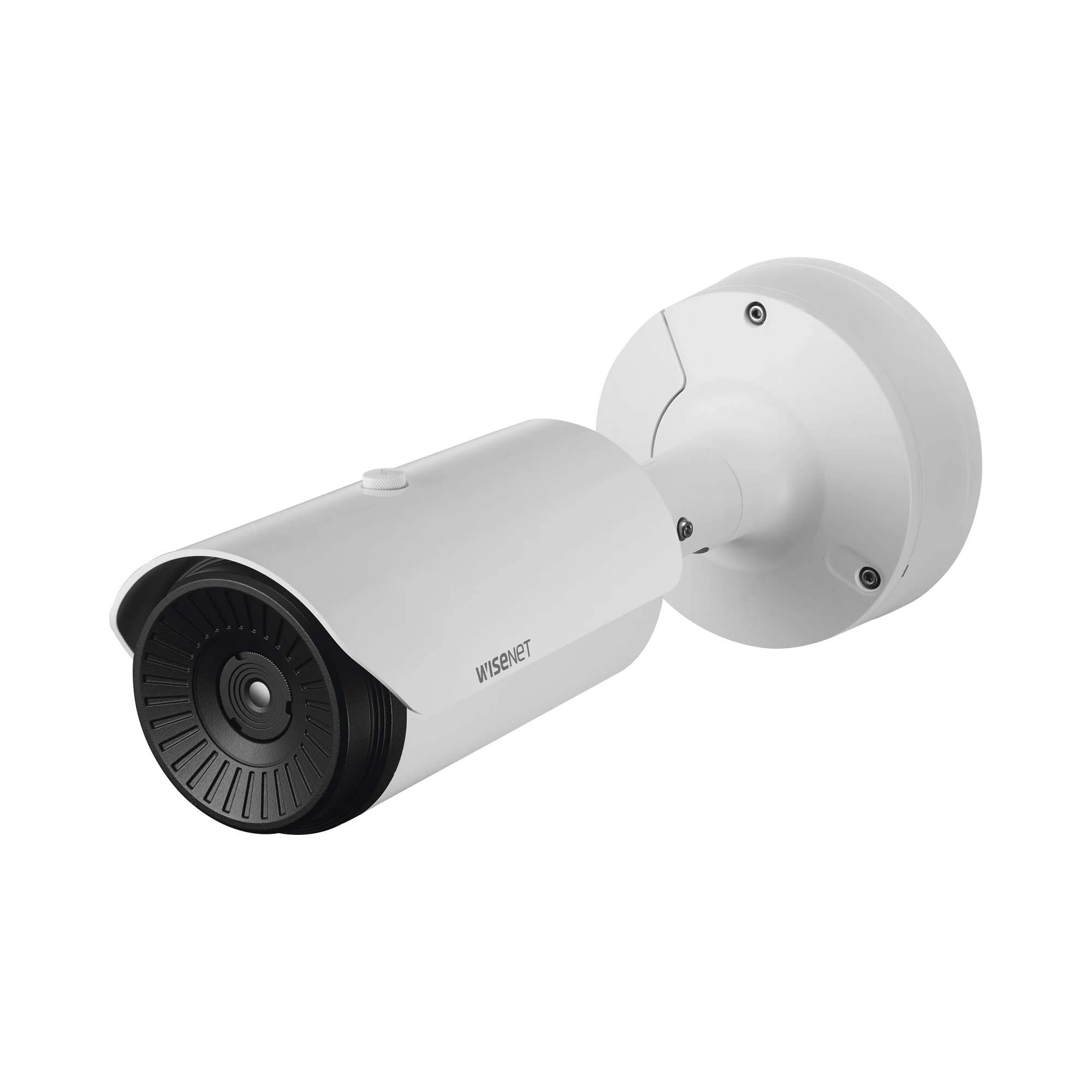 CÁMARA BULLET ANTIVANDÁLICA TÉRMICA IP / RESOLUCIÓN 640 X 480 / LENTE 2.7 MM / H.265 & WISESTREAM II /-Cámaras IP-Hanwha Techwin Wisenet-Bsai Seguridad & Controles