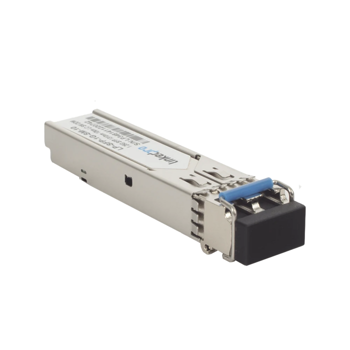 Transceptor SFP (Mini GBIC) para Fibra Monomodo / 1.25 Gbps / Conectores LC, Dúplex / Hasta 10 km-Transceptores de Fibra-LINKEDPRO BY EPCOM-LP-SFP-1G-SM-10-Bsai Seguridad & Controles