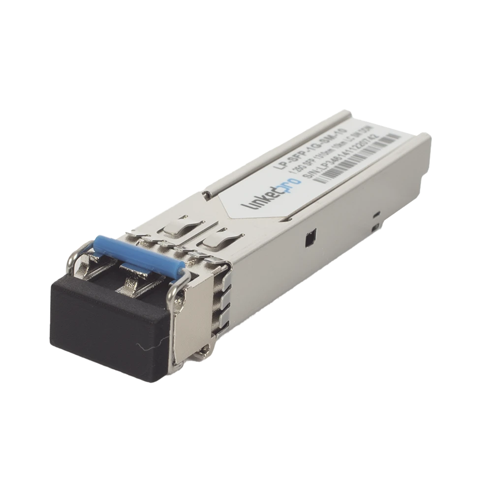 Transceptor SFP (Mini GBIC) para Fibra Monomodo / 1.25 Gbps / Conectores LC, Dúplex / Hasta 10 km-Transceptores de Fibra-LINKEDPRO BY EPCOM-Bsai Seguridad & Controles