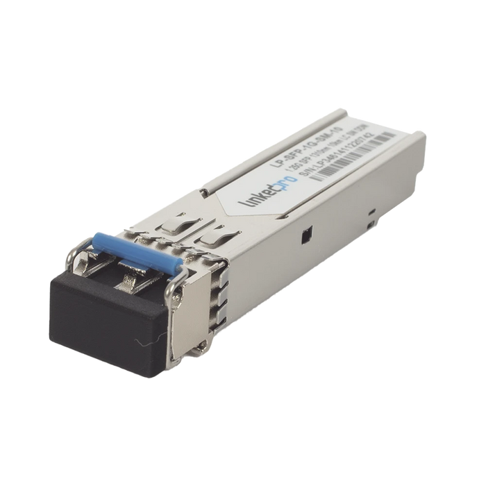 Transceptor SFP (Mini GBIC) para Fibra Monomodo / 1.25 Gbps / Conectores LC, Dúplex / Hasta 10 km-Transceptores de Fibra-LINKEDPRO BY EPCOM-LP-SFP-1G-SM-10-Bsai Seguridad & Controles