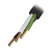 Bobina de 100 Metros / Cable Eléctrico de Uso Rudo / 3 Hilos Calibre 10 AWG / Hasta 600 V.-Cableado-INDIANA-Bsai Seguridad & Controles