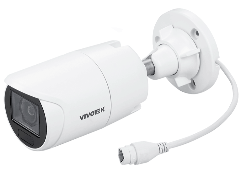 VIVOTEK IB9383-HTV - CÁMARA IP BULLET EXTERIOR 5 MP, LENTE VARIFOCAL REMOTO 2.8-12MM, SMART VCA, DEEP SEARCH, SMART IR 30 MTS, WDR PRO, VISIÓN SNV, CIBERSEGURIDAD TREND MICRO, MICRÓFONO INTEGRADO, PROTECCIÓN IP66, IK10, ONVIF, NDAA-Bullet-VIVOTEK-Bsai Seguridad & Controles