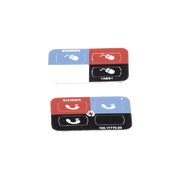 ICONO ULTRAMAX PARA IDENTIFICACIÓN DE JACKS, COLOR NEGRO, BOLSA CON 100 PIEZAS-Cableado de Cobre-SIEMON-Bsai Seguridad & Controles