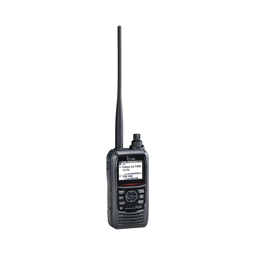 RECEPTOR DE COMUNICACIÓN PORTÁTIL PARA SEÑAL ANALÓGICA AM, FM, WFM (F3E, A3E)-ICOM-Bsai Seguridad & Controles
