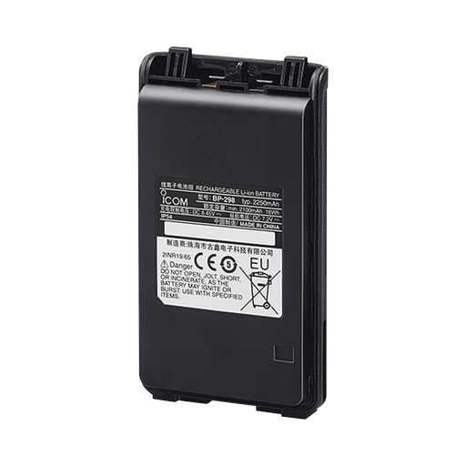 BATERÍA LI-ION 2250 MAH P/ ICF3003/4003/ ICV86-Accesorios para ICOM-ICOM-BP-298-Bsai Seguridad & Controles