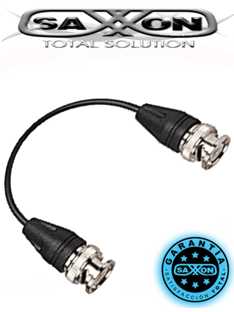 TVC PSUWB02- CONECTOR BNC MACHO A MACHO DE 4 PULGADAS / IDEAL PARA CONEXIONES EN RACK-Conectores de Video-SAXXON-Bsai Seguridad & Controles
