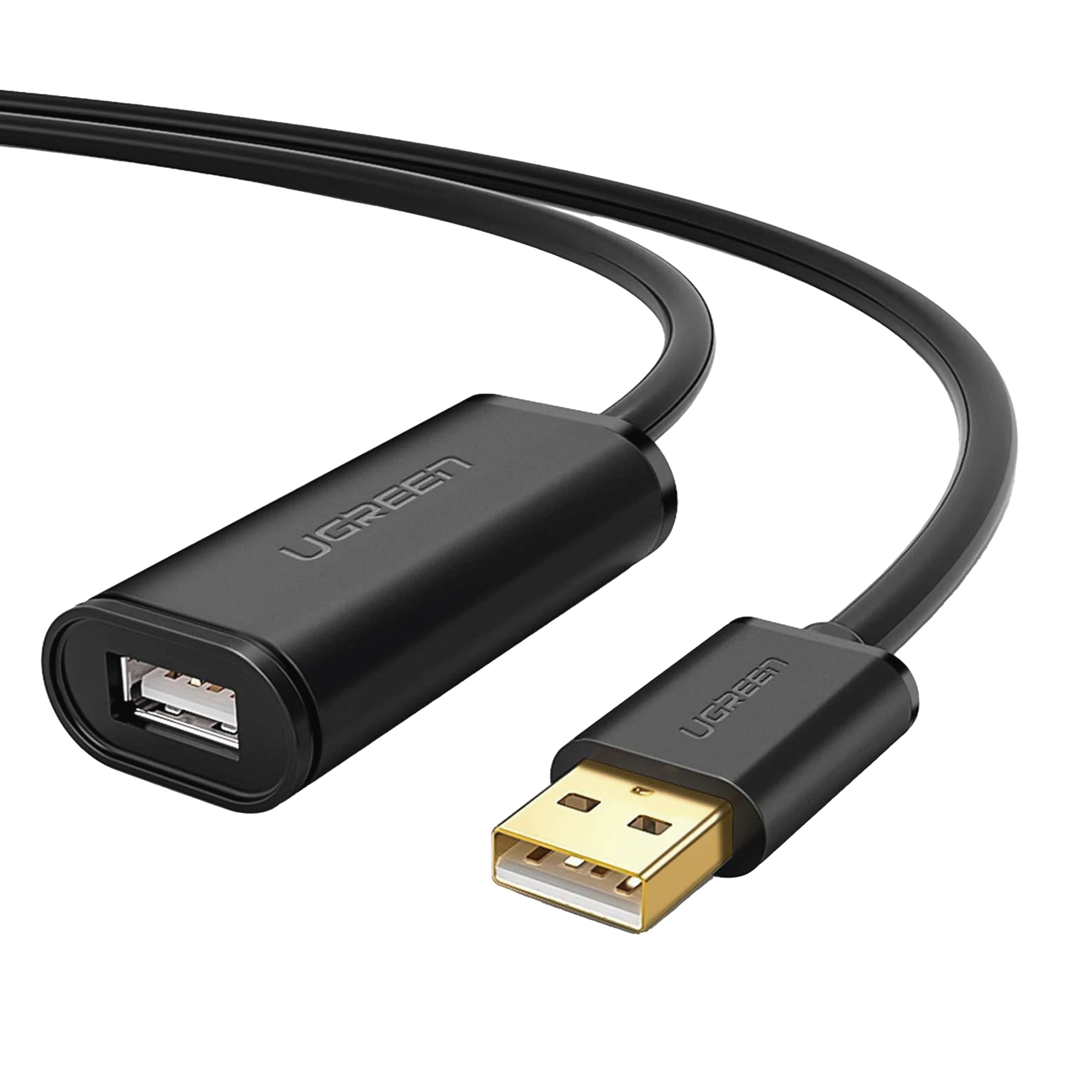 CABLE DE EXTENSIÓN ACTIVO USB 2.0 / 10 METROS / MACHO-HEMBRA / BOOSTER INDIVIDUAL FE1.1S INCORPORADO / VELOCIDAD DE HASTA 480 MBPS / IDEAL PARA IMPRESORAS, CONSOLAS , WEBCAM, ETC.-PC y Smartphones-UGREEN-Bsai Seguridad & Controles