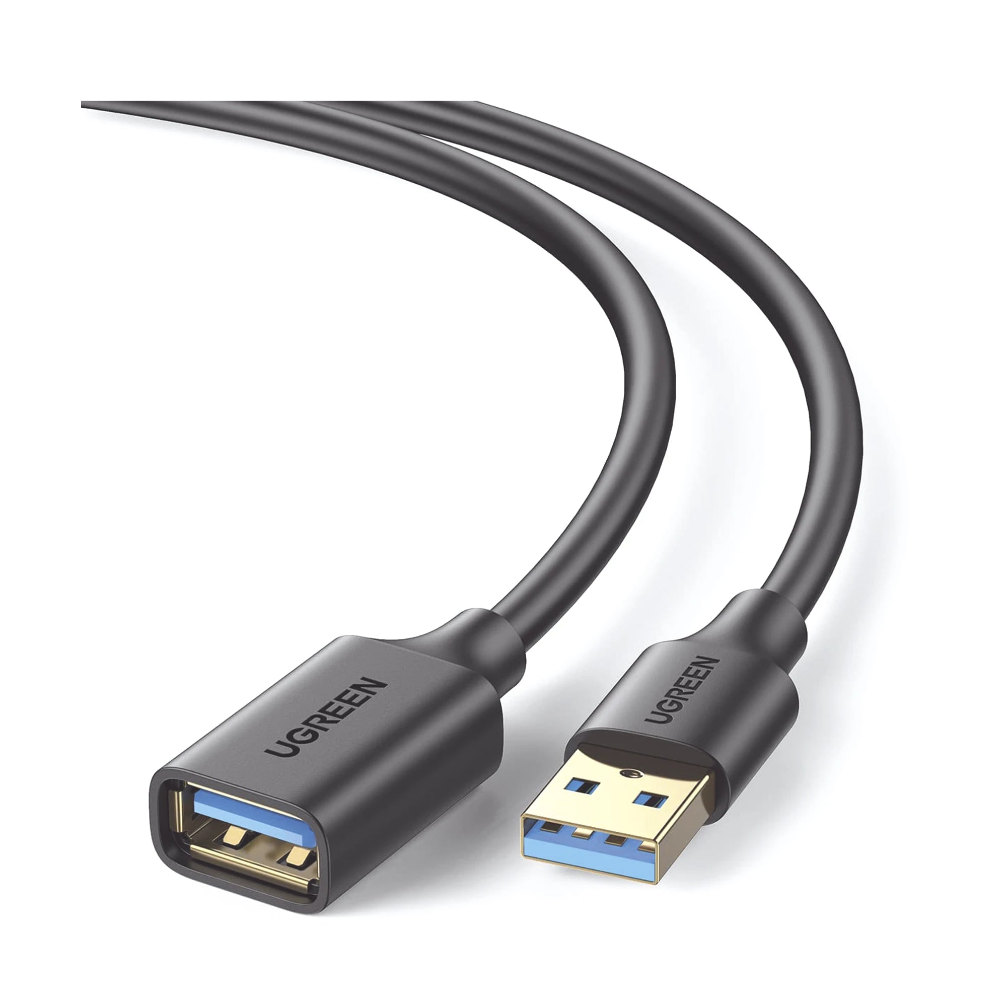 CABLE EXTENSOR USB 3.0 / 1 METRO / MACHO-HEMBRA / 5 GBPS / ULTRA DURABILIDAD / NÚCLEO DE COBRE ESTAÑADO 28/22 AWG / BLINDAJE INTERIOR MÚLTIPLE / IDEAL PARA TECLADO, MOUSE , ETC.-Accesorios-UGREEN-Bsai Seguridad & Controles
