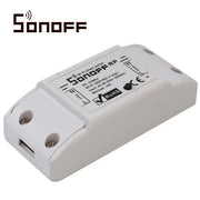 INTERRUPTOR ON/OFF SONOFF RF SMART INALAMBRICO WIFI PARA SOLUCION DE SMART HOME CON TEMPORIZADOR PARA IOS Y ANDROID COMPATIBLE CON ALEXA/GOOGLE HOME/NEST/IFTTT 1CH WIFI 2.4GHZ HASTA 10AMP SOPORTA CONTROL REMOTO PARA INTERIOR DE 433MHZ (MODELO REMOTE433...-Automatizacion - Casa Inteligente-SONOFF-Bsai Seguridad & Controles