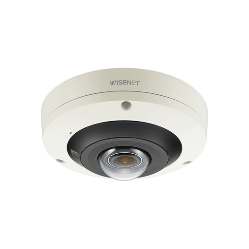 FISHEYE IP 12 MEGAPIXEL / WDR 120DB / PTZ DIGITAL 16X / MAPA DE CALOR Y CONTEO DE PERSONAS / IP66 / IK10-Cámaras IP-HANWHA TECHWIN WISENET-PNF-9010RV-Bsai Seguridad & Controles