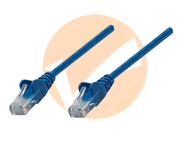INTELLINET 342568 PATCH CORD / CABLE DE RED, CAT6, UTP RJ45 MACHO / RJ45 MACHO, 0.5 M / AZUL (SOBRE PEDIDO)-Patch Cord / Latiguillo-INTELLINET-Bsai Seguridad & Controles