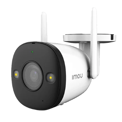 IMOU BULLET 2 4 MP(IPC-F42FEN-0280B-IMOU) -CÁMARA IP BULLET DE 4 MEGAPÍXELES WIFI/FULLCOLOR/VISIÓN NOCTURNA INTELIGENTE/AUDIO DOS VÍAS/ DISUASIÓN ACTIVA CON ESTROBO Y SIRENA INTEGRADOS / 102° DE APERTURA/ LENTE DE 2.8 MM/30 MTS IR/ H.265/ MICROSD/ IP67-WiFi (Inalámbricas)-DAHUA-Bsai Seguridad & Controles